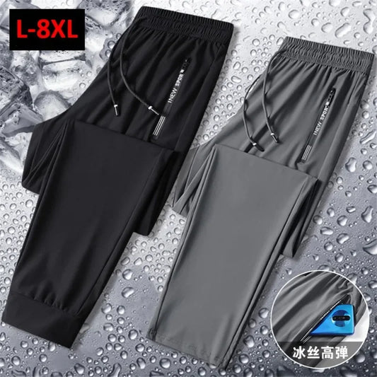 Pack 2 Pantaloni Stretch Casual Vară Bărbați